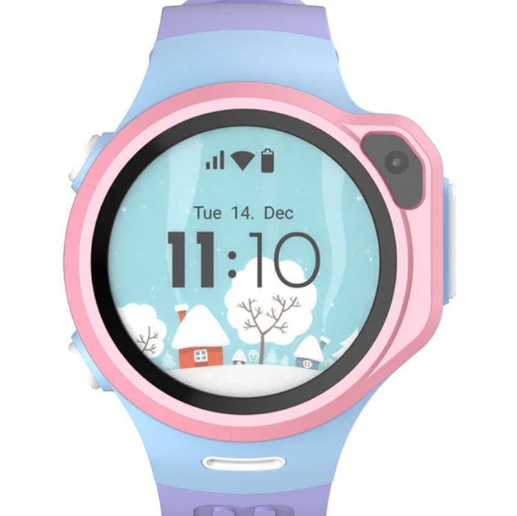 myFirst Fone R1s - 4G Smart Watch Phone for Kids with GPS Tracker Voice & Video Calls Free SIM Card - Cotton Candy Mix