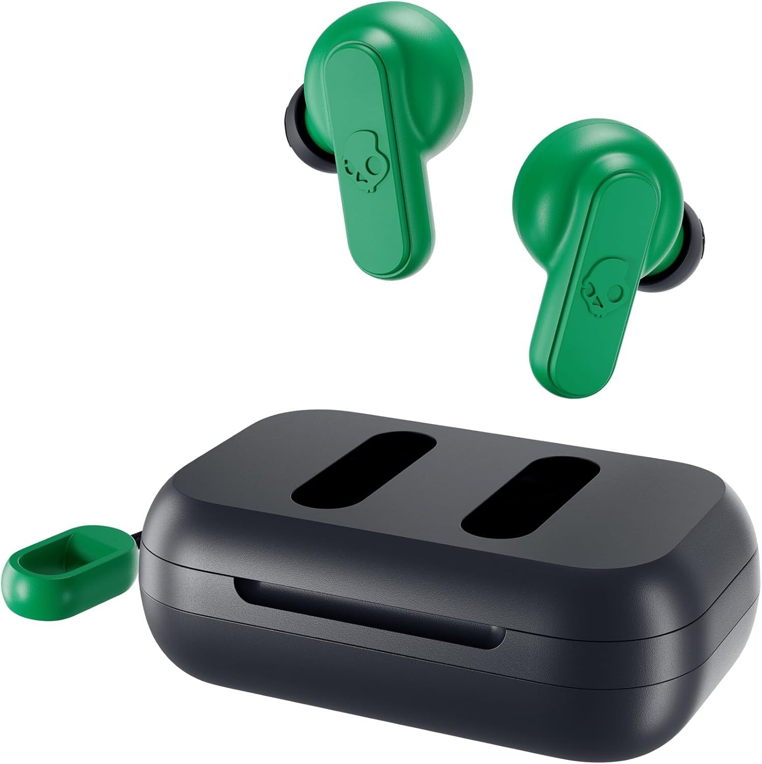 Skullcandy SK-S2DBW-P750 Dime 2 True Wireless In-Ear Earbuds, Dark Blue/Green