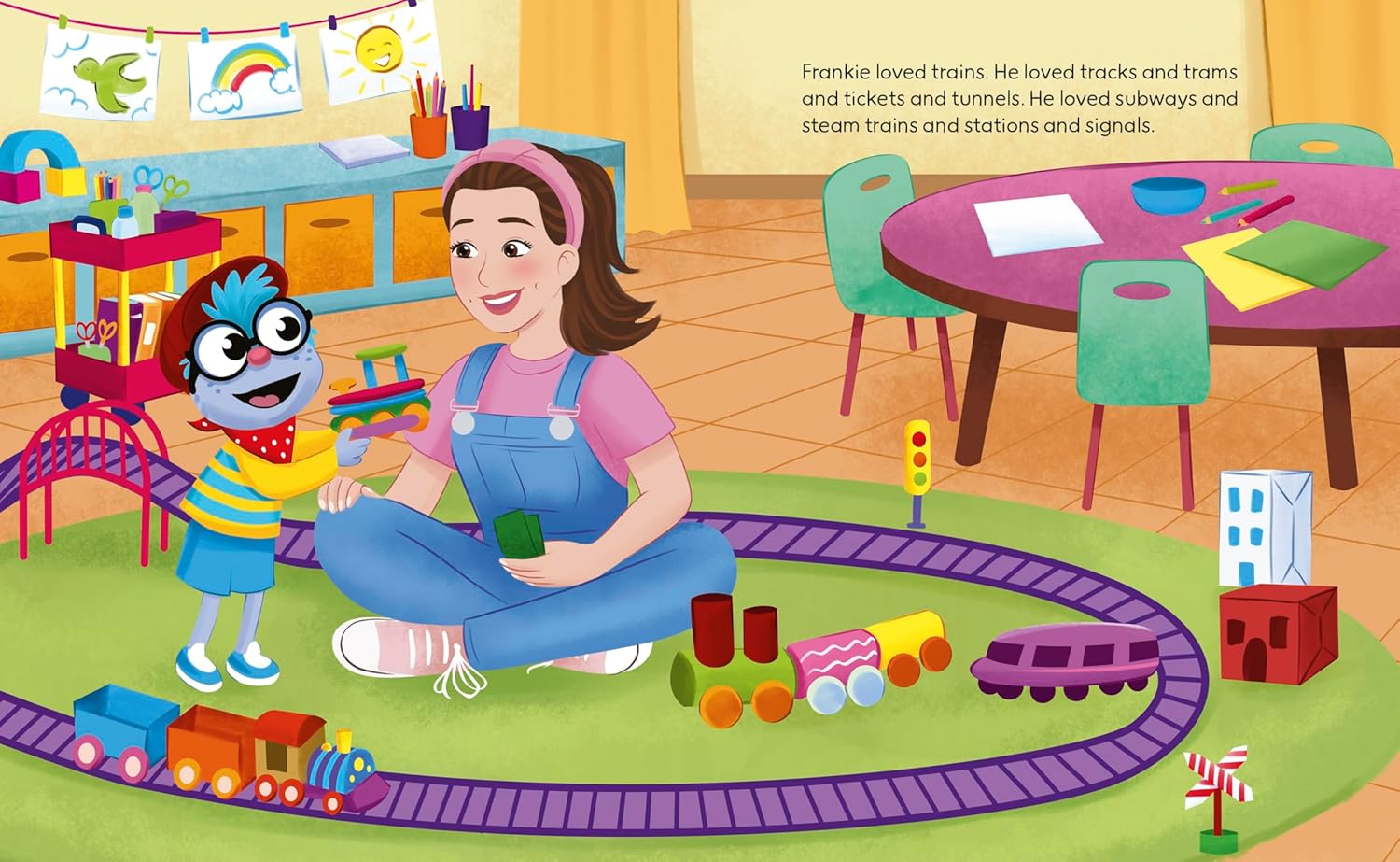 Ms Rachel: Frankie’s Train Day!