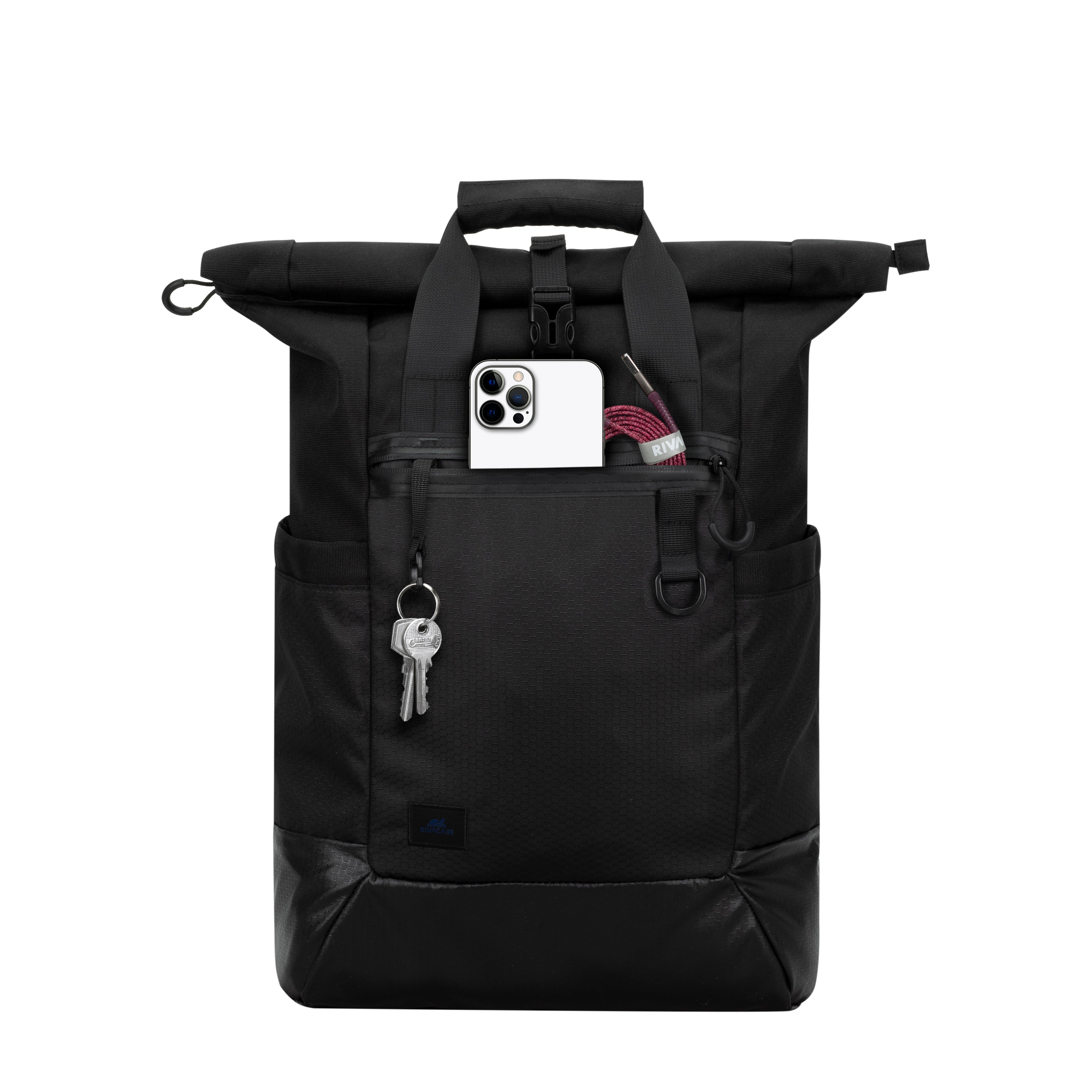 Rivacase Dijon-ECO Laptop Backpack 15.6" - Black