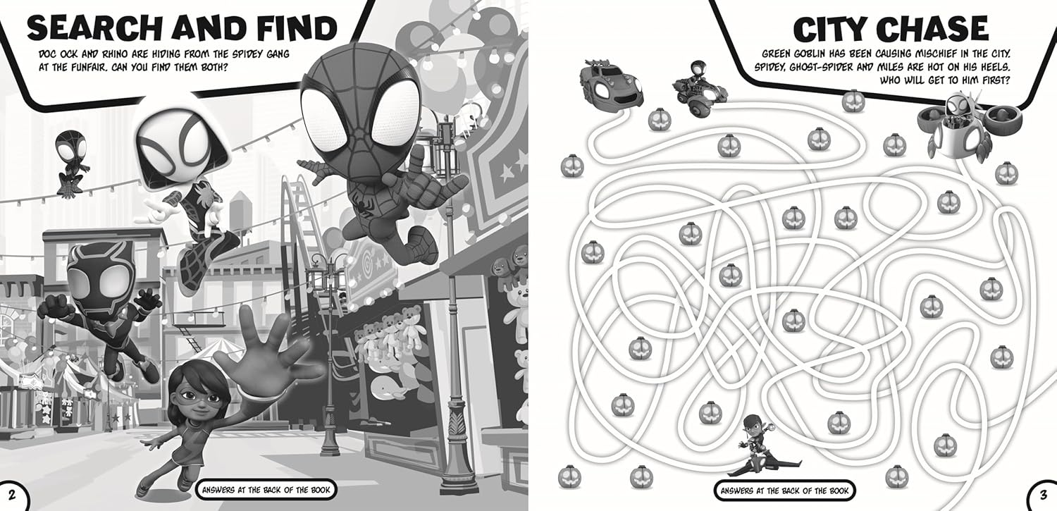 Marvel Spidey and His Amazing Friends: 2-in-1 Activity Pack