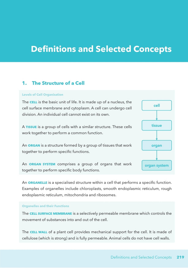 OL BIO ESSAYS SIMPLIFIED