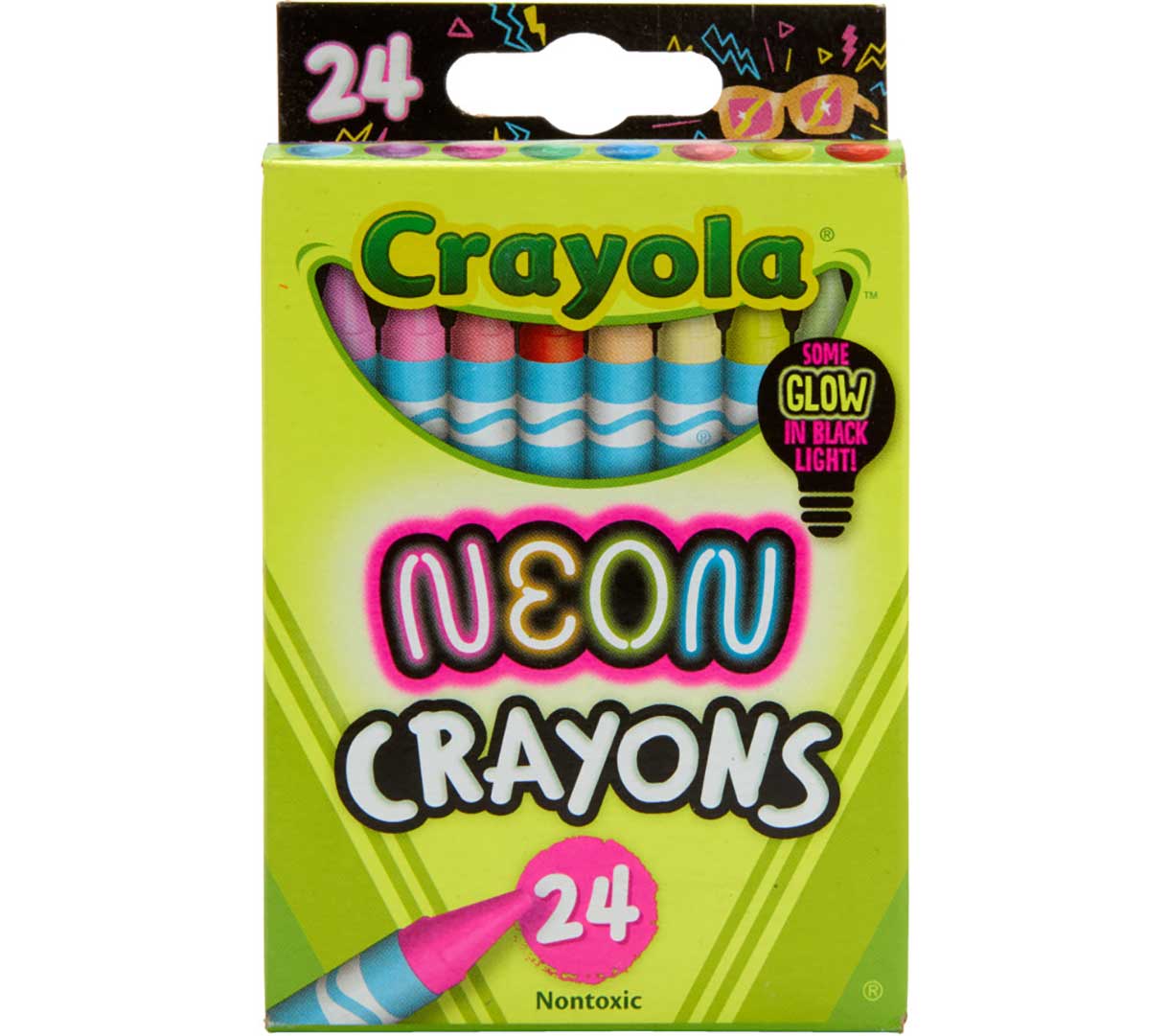 Crayola Crayons Neon 24's 522998