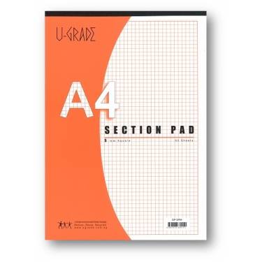 U-GRADE SECTION PAD 5MM A4 GP-SPA4