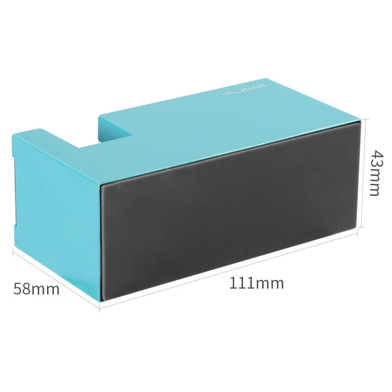 DELI NUSIGN TAPE DISPENSER LIGHT BLUE NS121