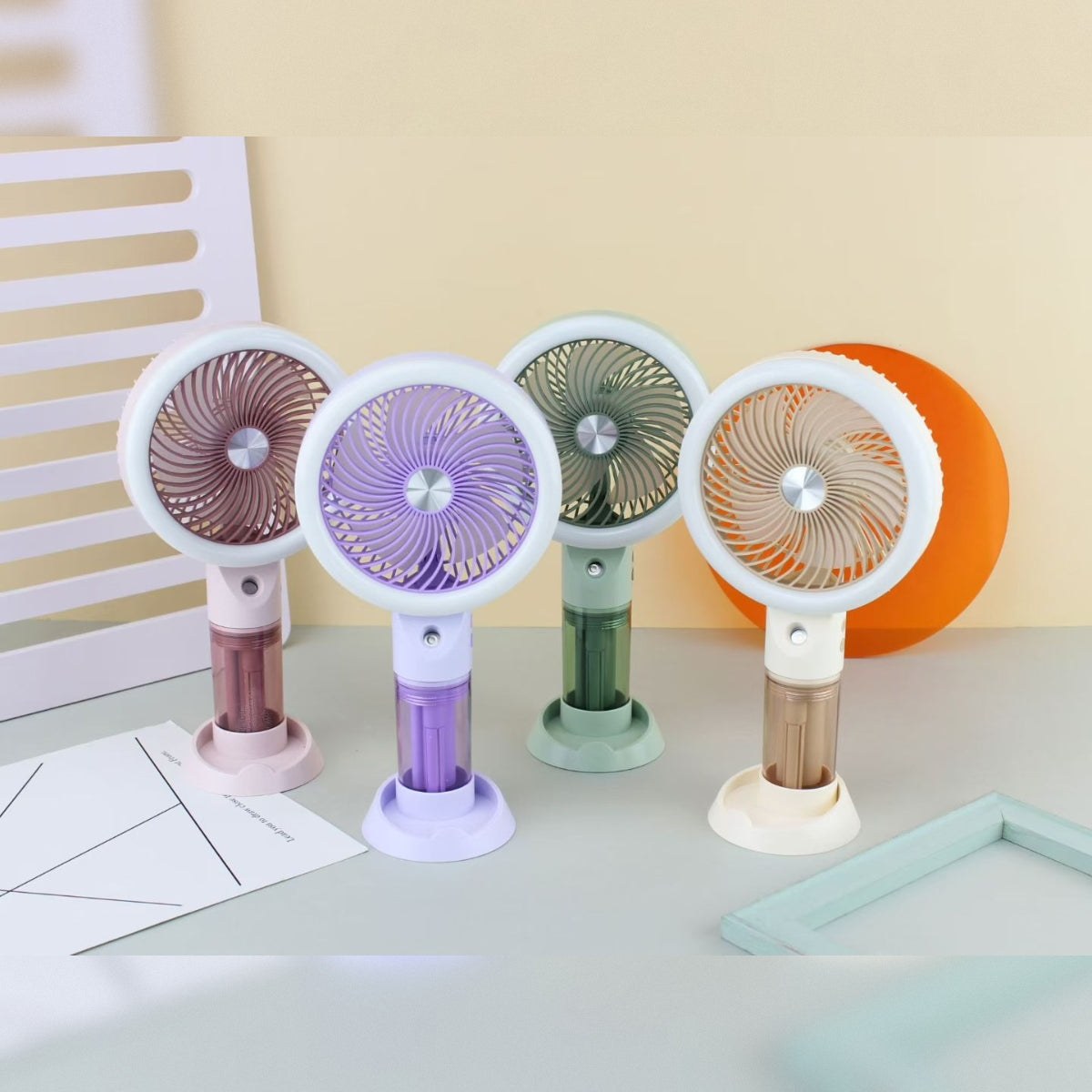 USB Handy Fan with Spray