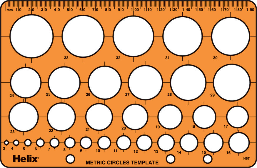 Oxford Circle Template