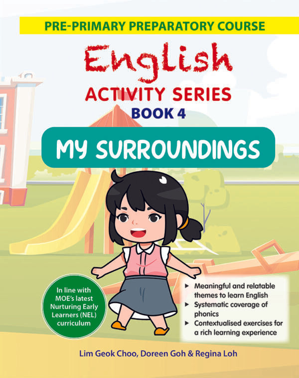 Pre-primary Preparatory Course English Activity Series for Early Learners Book 4 – My Surroundings
