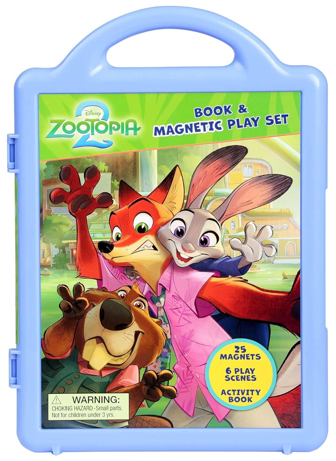 Zootopia 2: Book and Magnetic Play Set (Paperback)