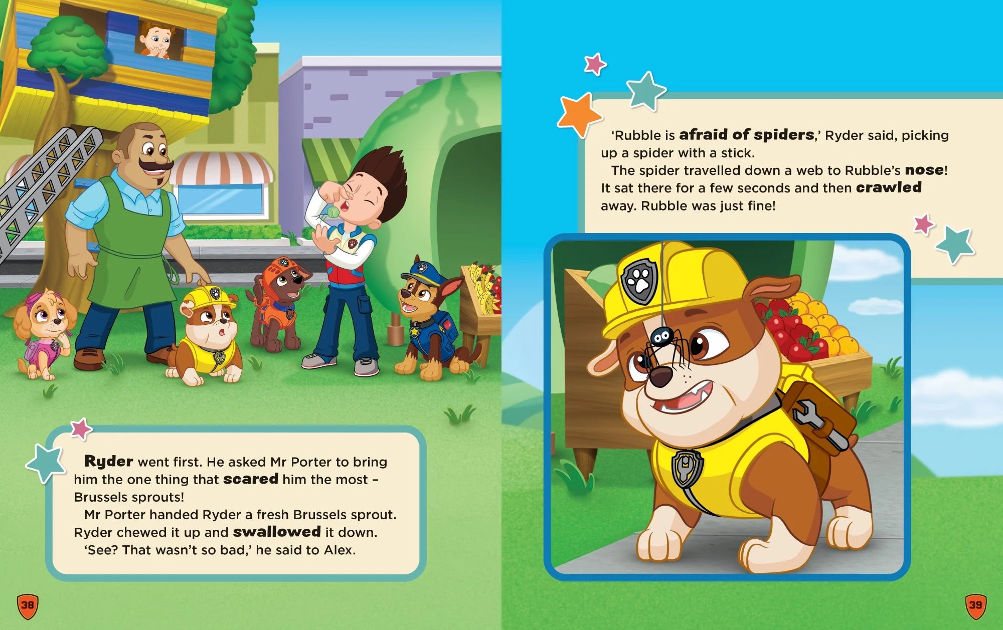 PAW Patrol - Treasury of Stories Vol. 5 - Be Brave! (Hardcover)