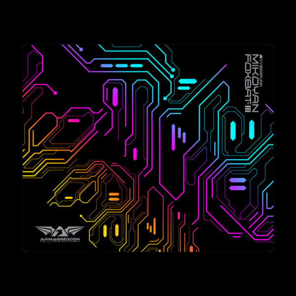 Armaggeddon Wireless Gaming Mouse Foxbat-iii Cyberpunk Black