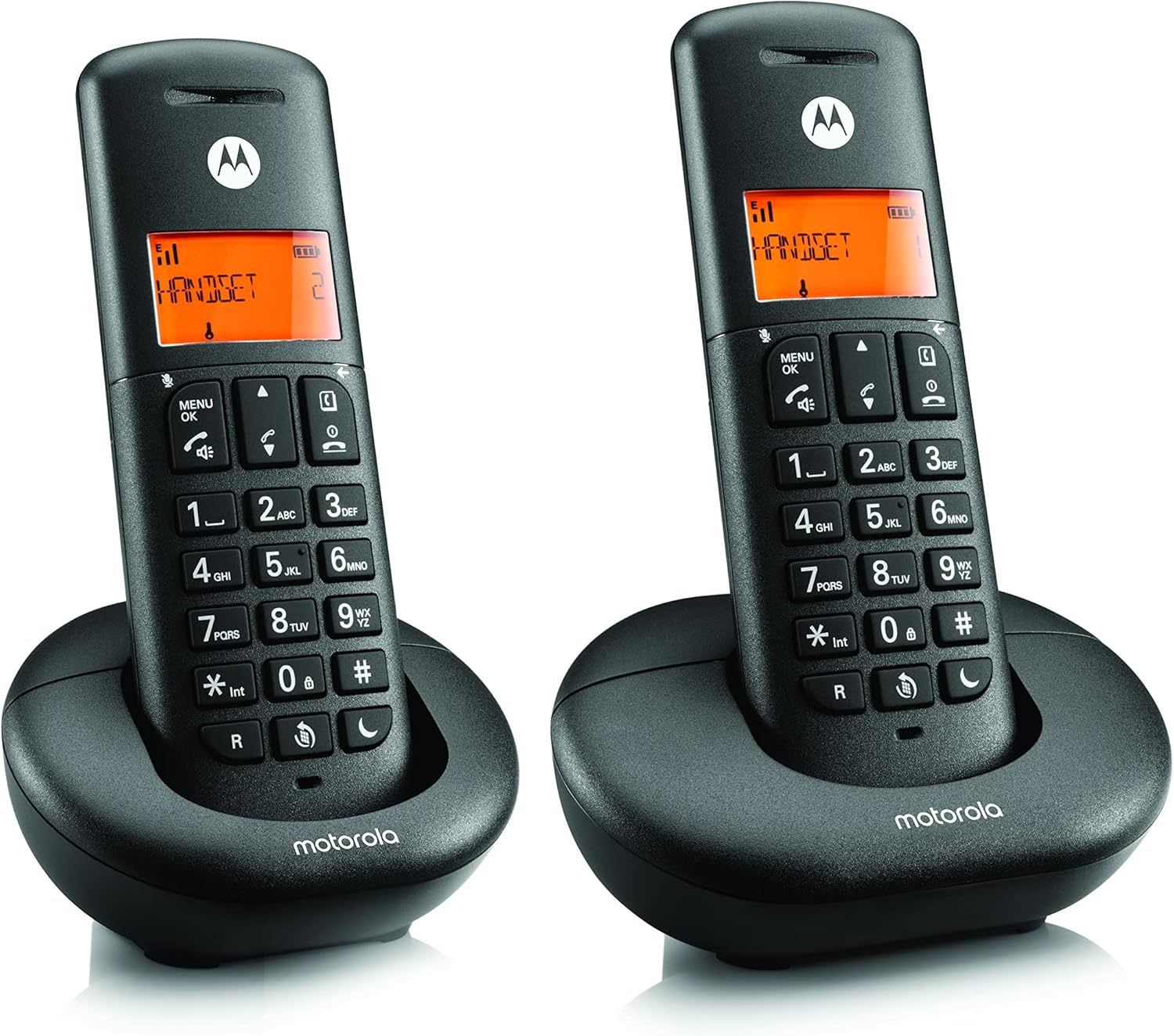 Motorola E202 Dect Phone Twin Handset