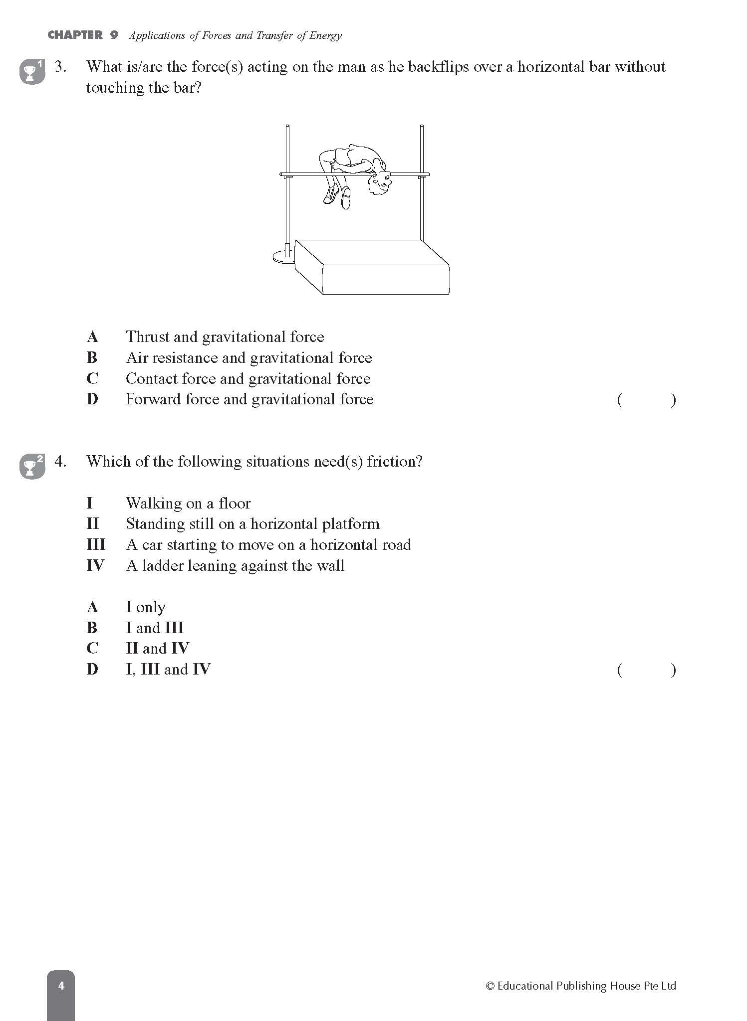 Secondary 2A/G3 Science Fast Forward Topical Tests
