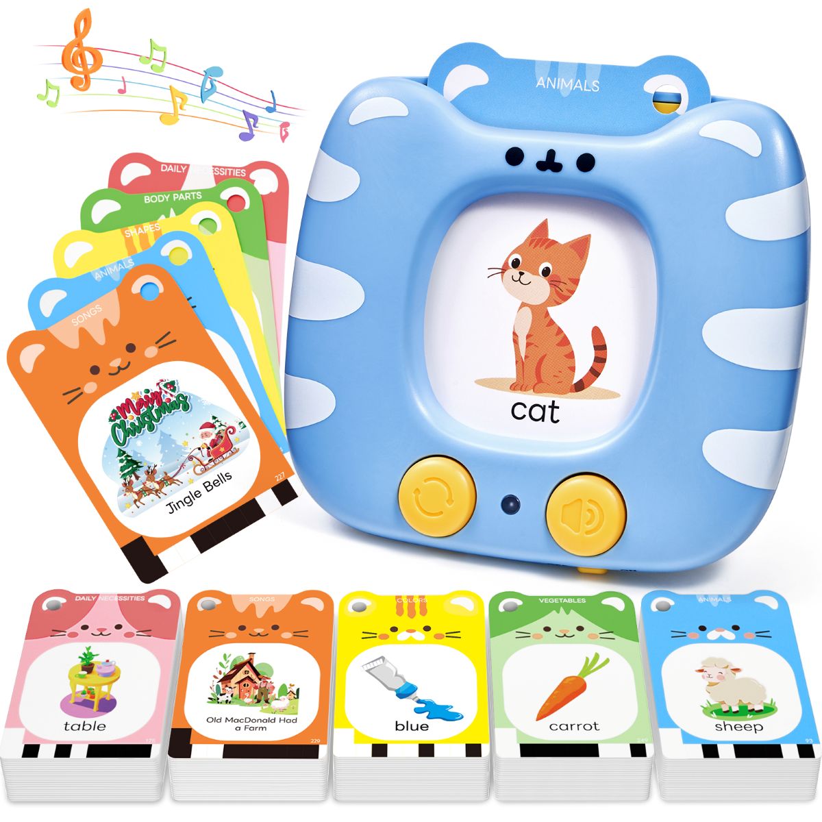 JOYCAT TALKING FLASH CARD ENGLISH BLUE