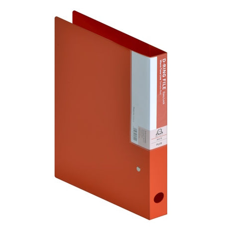 PLUS DEJAVU 2D RING FILE FL-120PP TOMATO RED 89317
