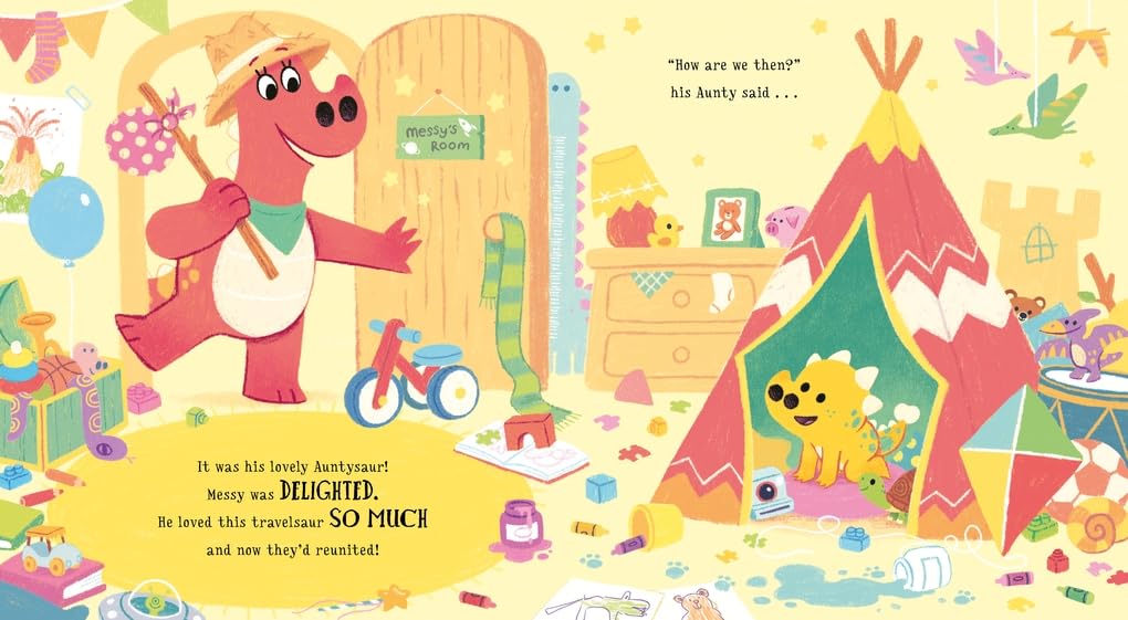 The Messysaurus (A DinoFeelings Book) Hardcover