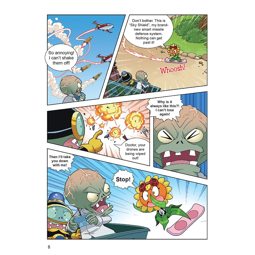 Plants Vs Zombies 2: Robot: Battle In The Skies