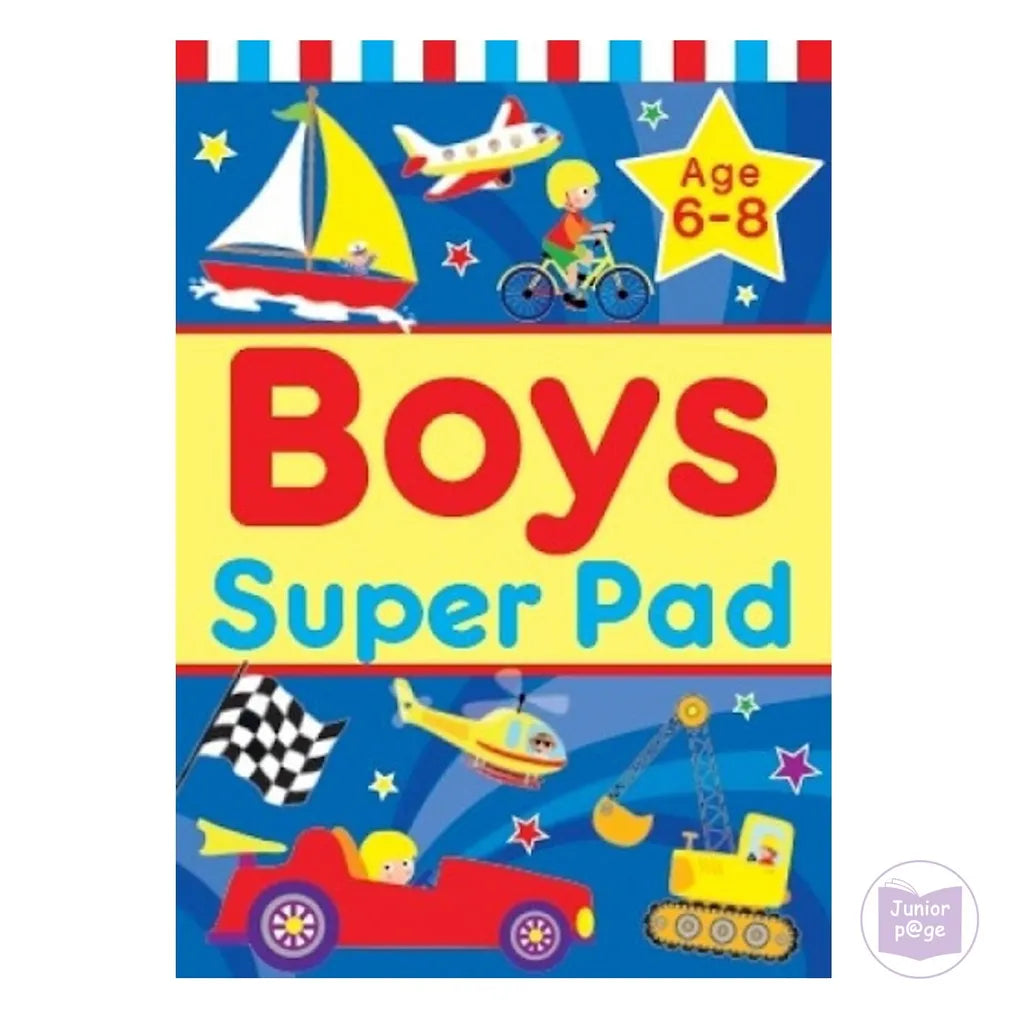 Boys Super Pad - Activity Book