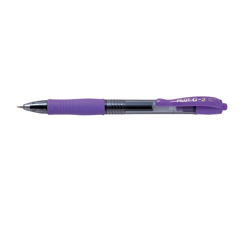 PILOT G2 GEL PEN 0.7MM PURPLE (PURPLE INK)