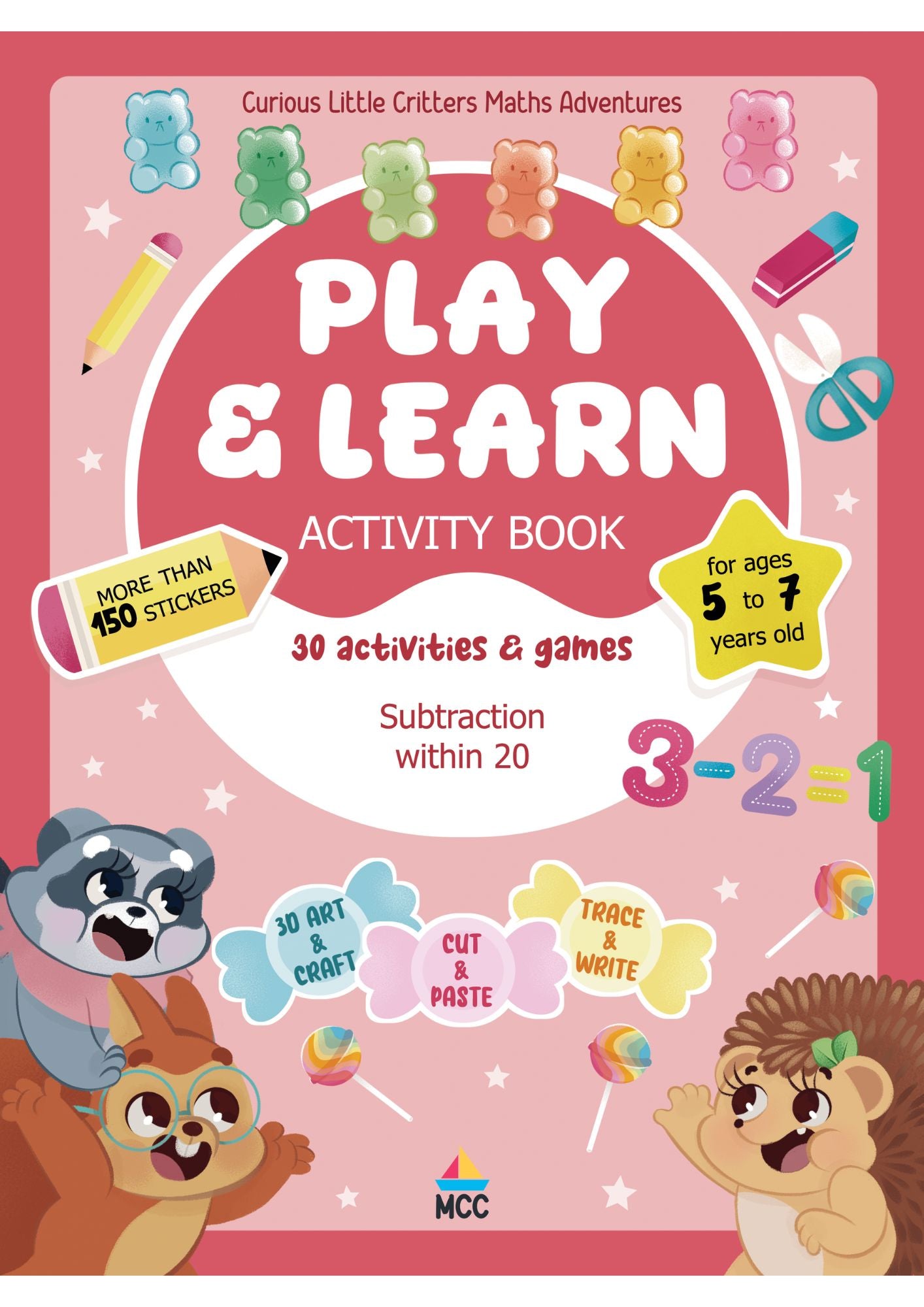 Maths Play Book: Subtraction within 20 (5-7yo)