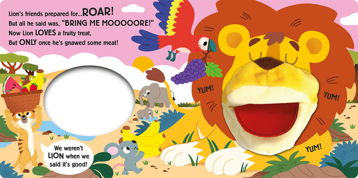 Hand Puppet Pals - Have You Ever Met a Fussy Lion? (Board Book)
