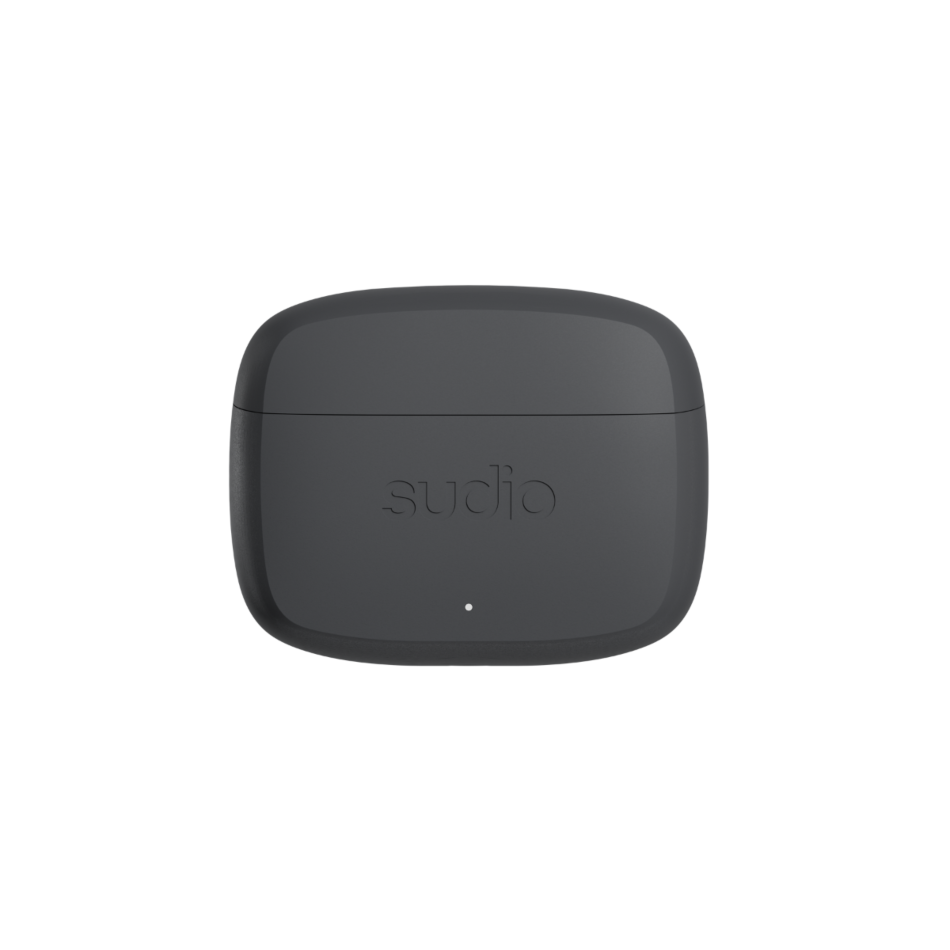 Sudio N2 Pro True Wireless Bluetooth in-Ear Earbuds with ANC - Multipoint Connection, IPX4 Water Resistant, USB-C and Wireless Charging, Microphone, 30h Play Time with Charging Case (Black)