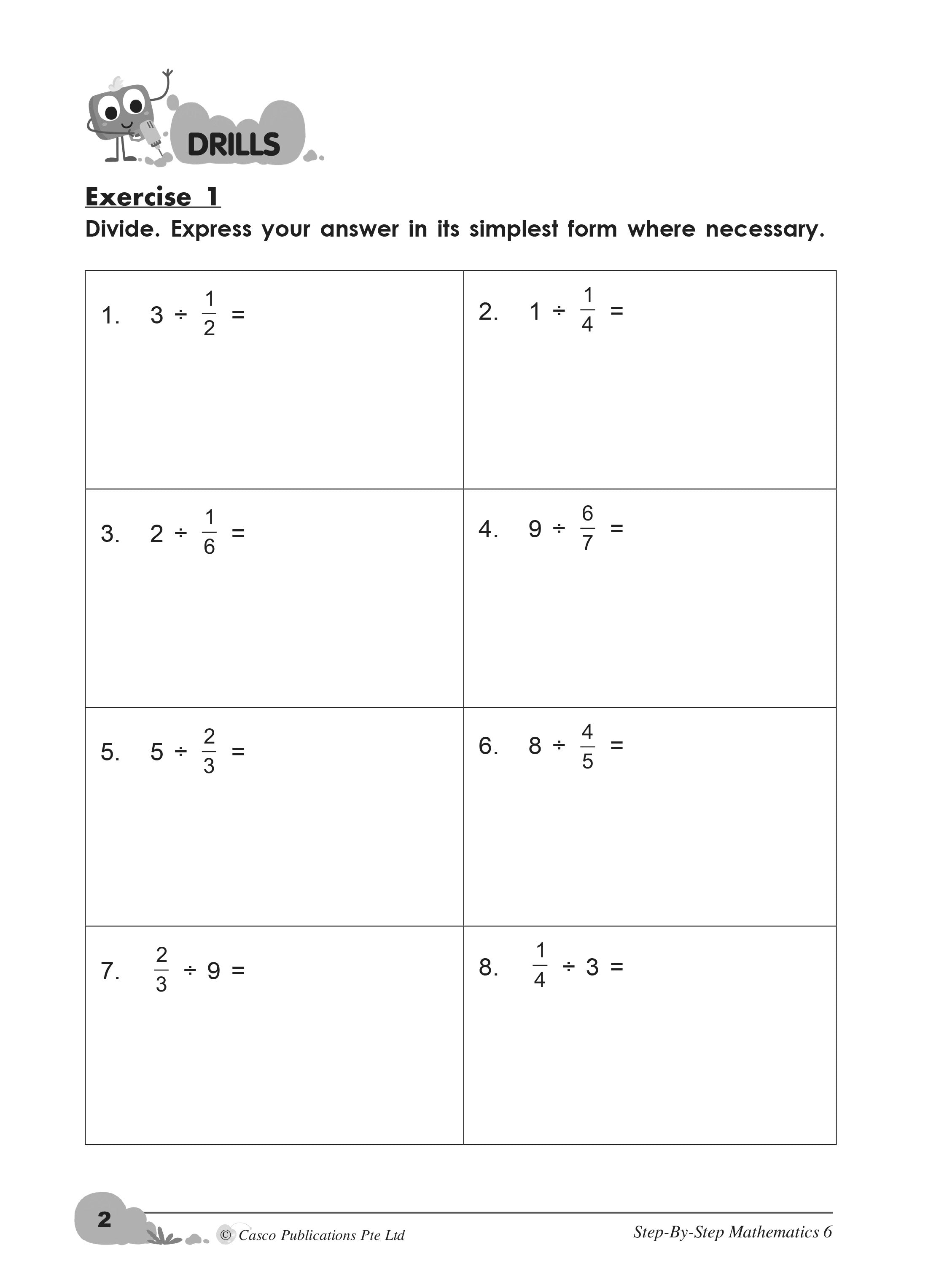 Step-by-Step Mathematics Primary 6 - 3rd Edition
