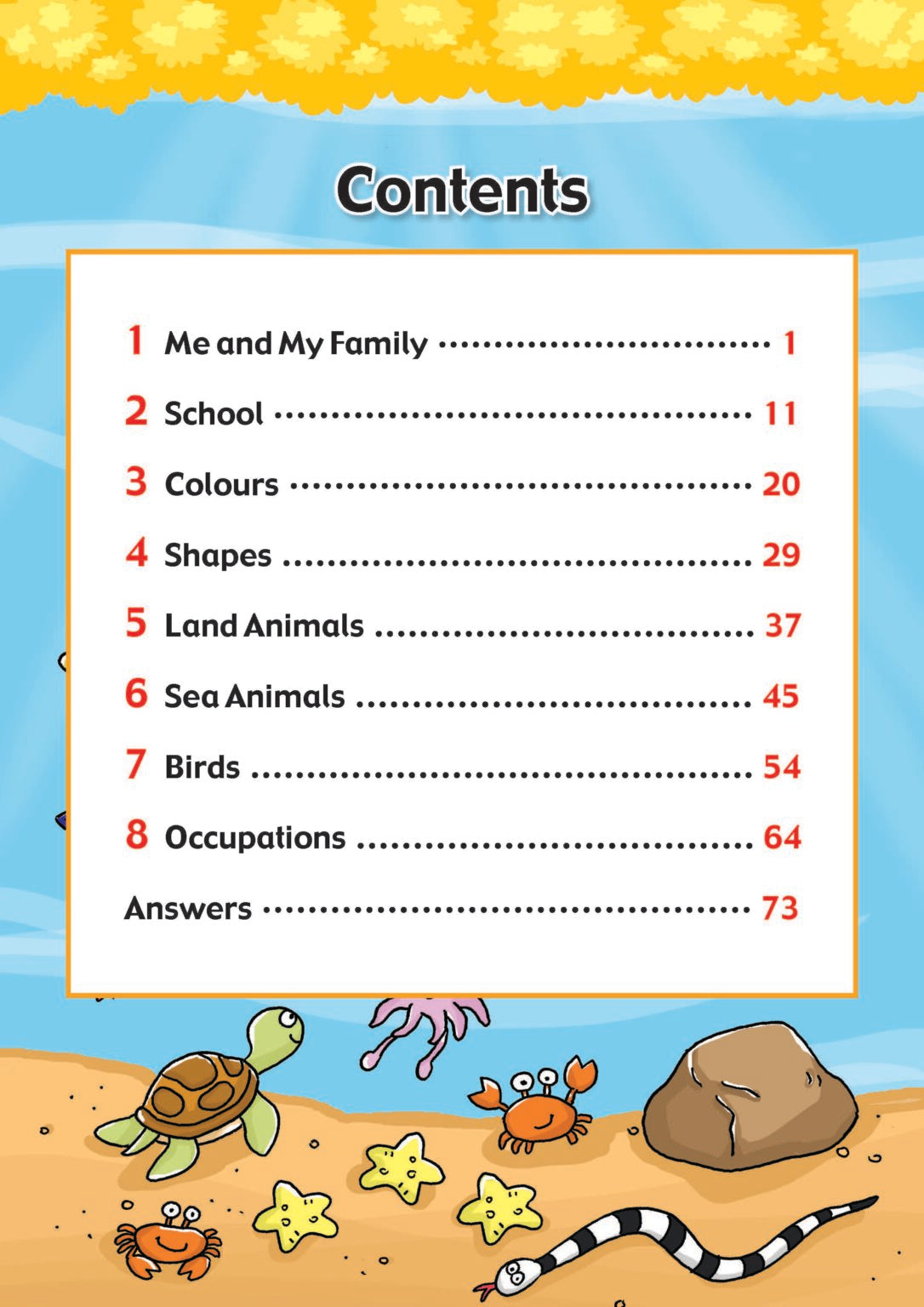 Play And Learn K1 Vocabulary