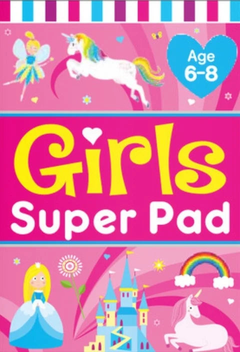 Girls Super Pad - Activity Book