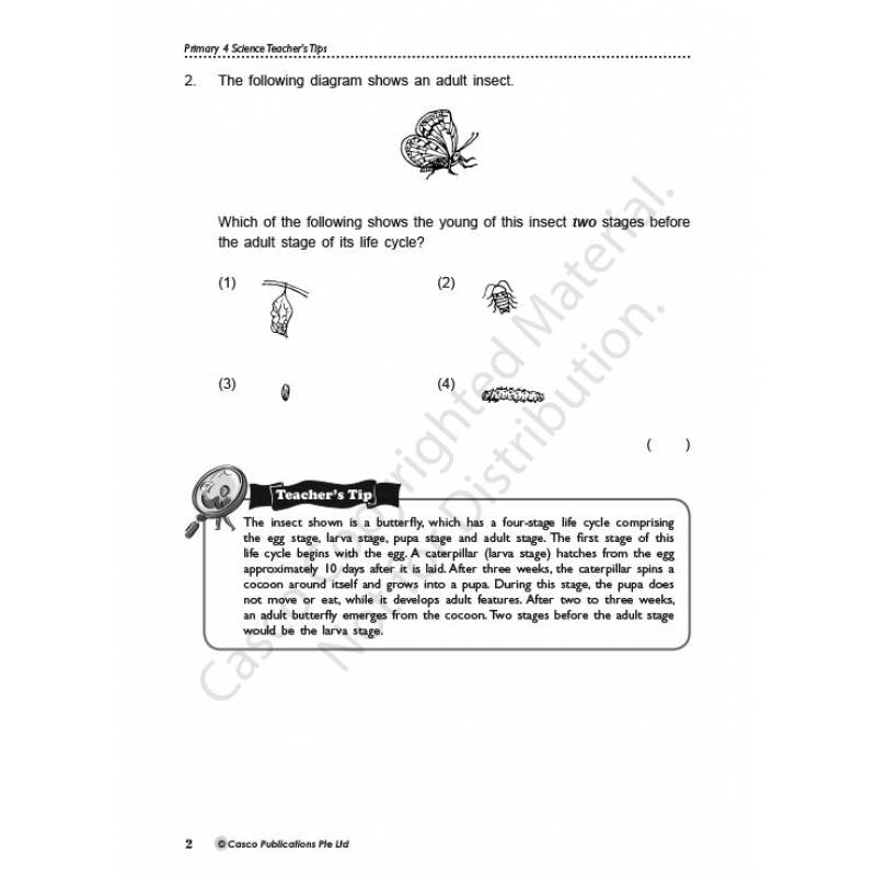 Science Teacher's Tips Lower Block Primary 3 & 4 - Book 2