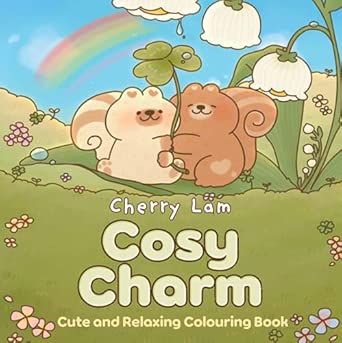 Cosy Charm: Cute and Relaxing Colouring Book (Paperback – Coloring Book)