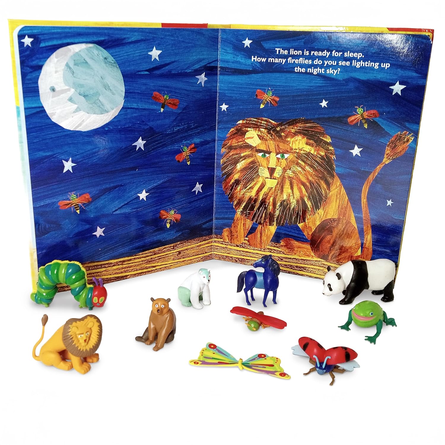 The World Of Eric Carle – With Storybook, 10 figurines, Playmat (My Busy Books) Board Book – Picture Book