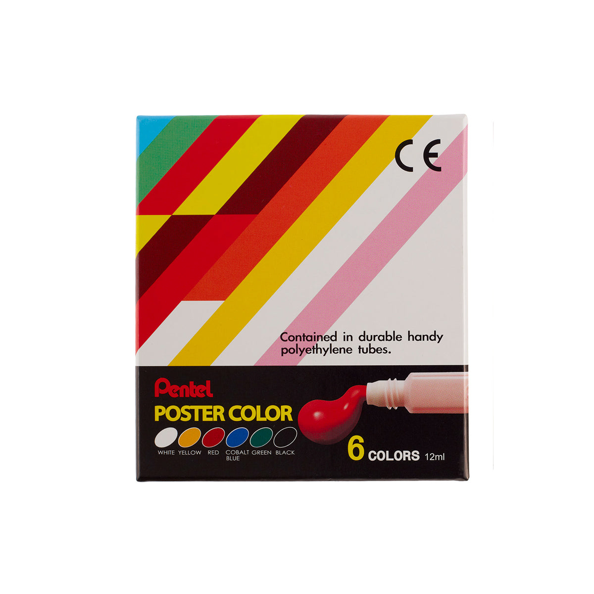 PENTEL Poster Colour 6 Colours Yngp-6