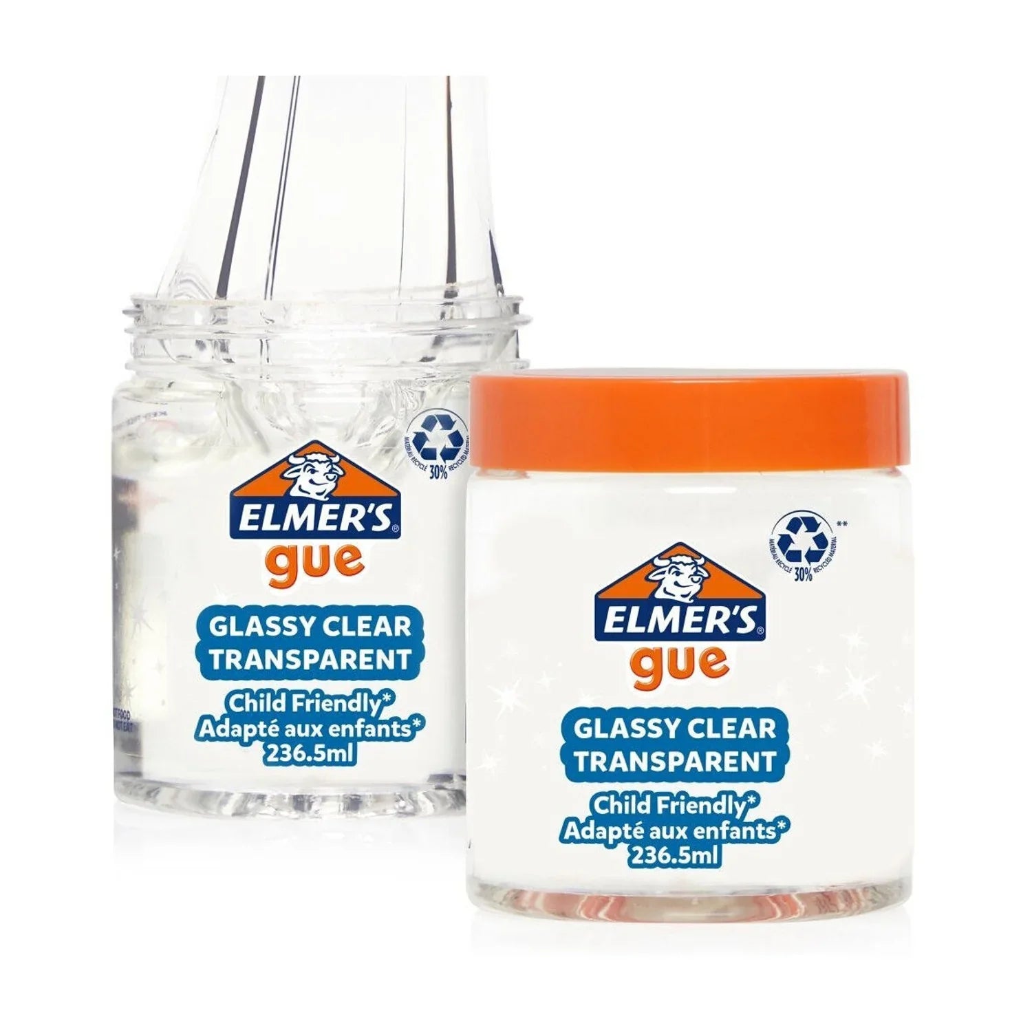 ELMER'S GUE 236ML GLASSY CLEAR GUE PE