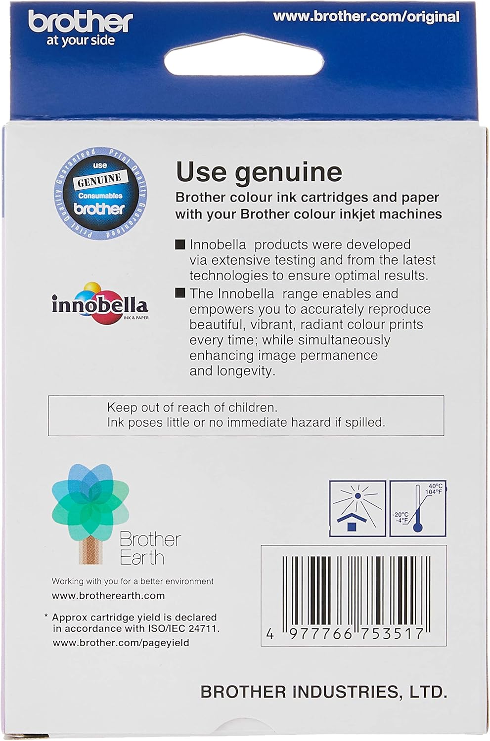 brother LC263Y Yellow Ink Cartridge,0.5 Inches