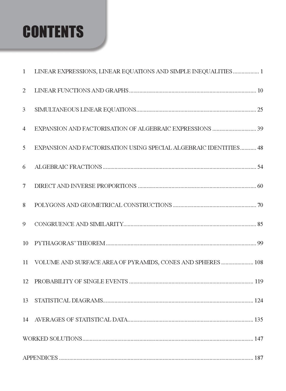 Secondary 2/G2 Topical Maths-4th Edition