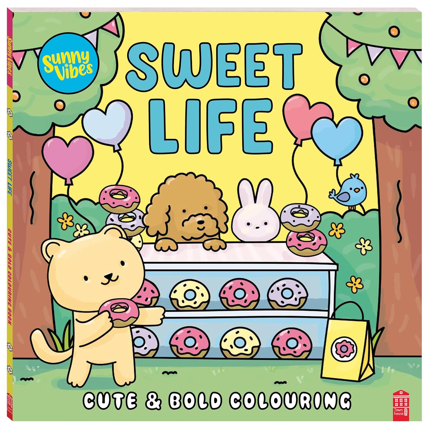 Sunny Vibes Colouring: Sweet Vibes (Paperback)