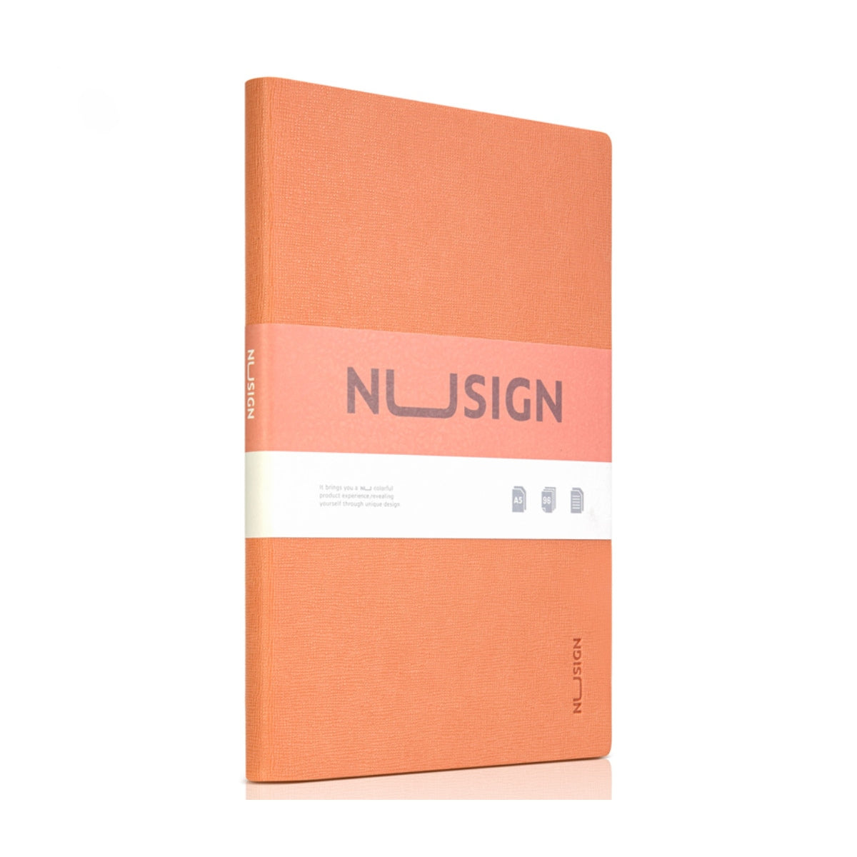 DELI NUSIGN A5 PU NOTEBOOK 96'S NS262