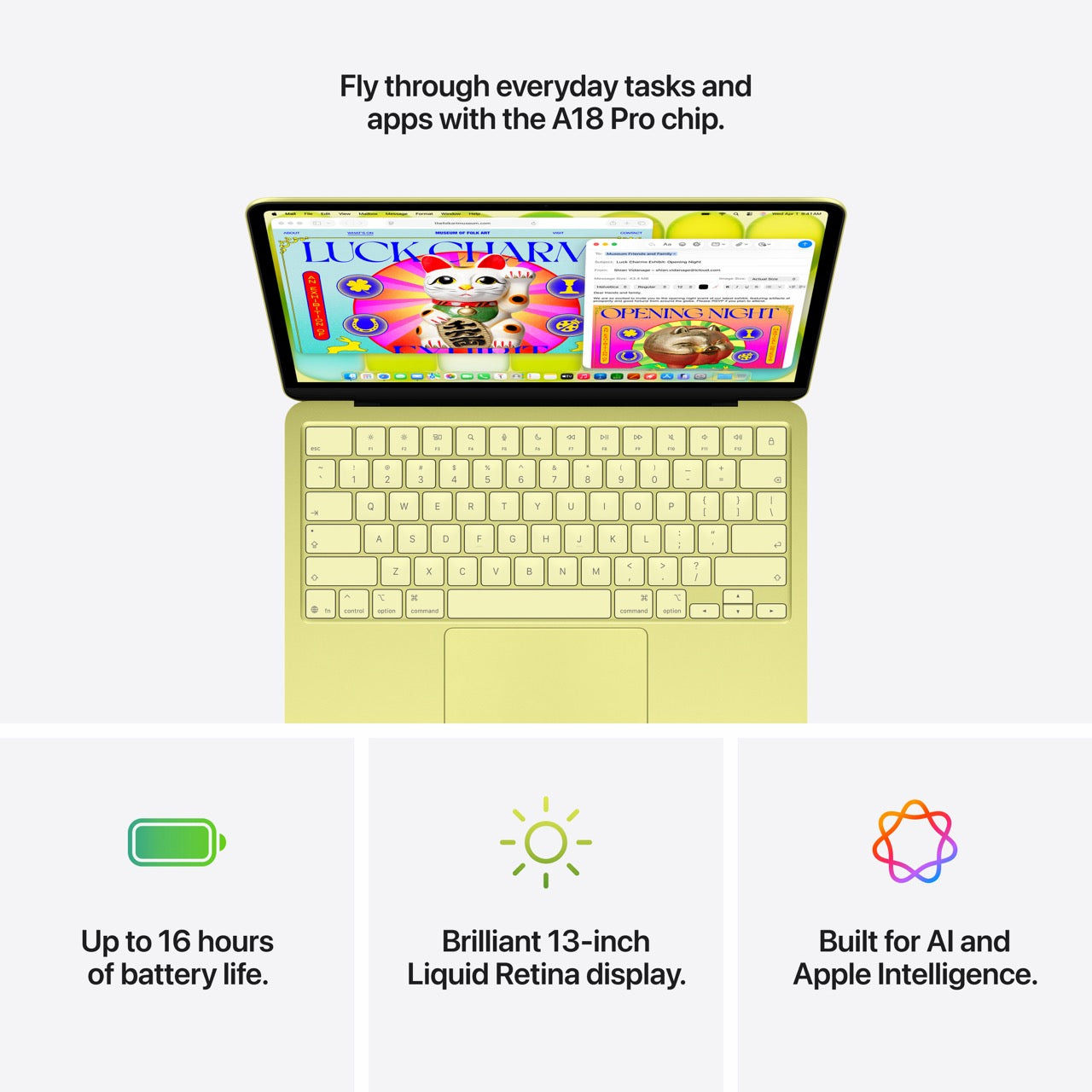 Apple MacBook Neo 13-inch laptop Apple A18 Pro chip 2026 Silver