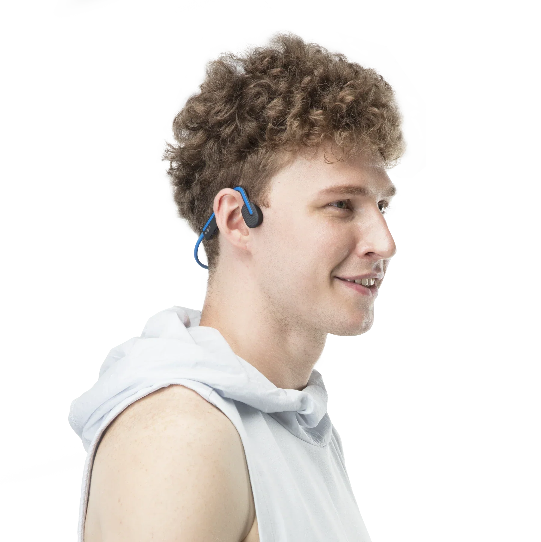 Shokz OpenMove Bone Conduction Headphones Blue