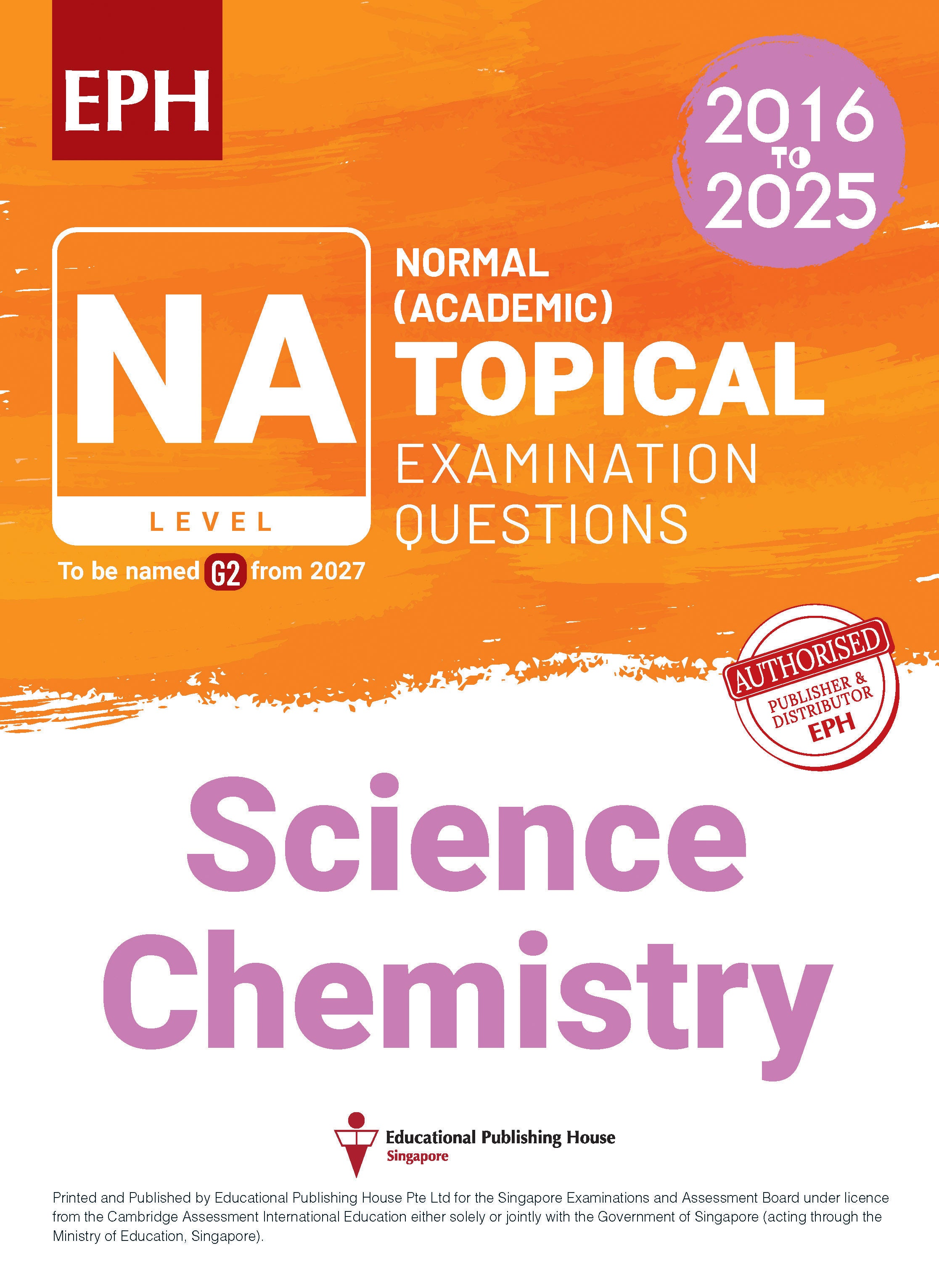 NA Science Chemistry Examination Q&A 16-25 (Topical)