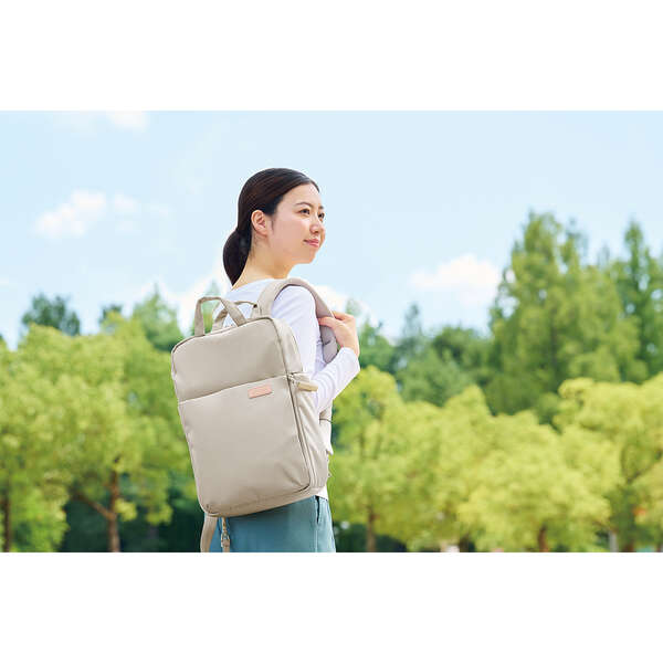 BM-OFF01 Elecom 13.3" Off Toco Backpack Willow Green