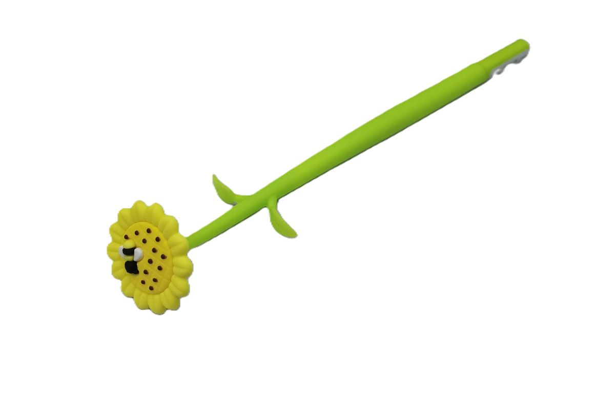 Gel Pen 0.5Mm Black Sunflower- Zf2351