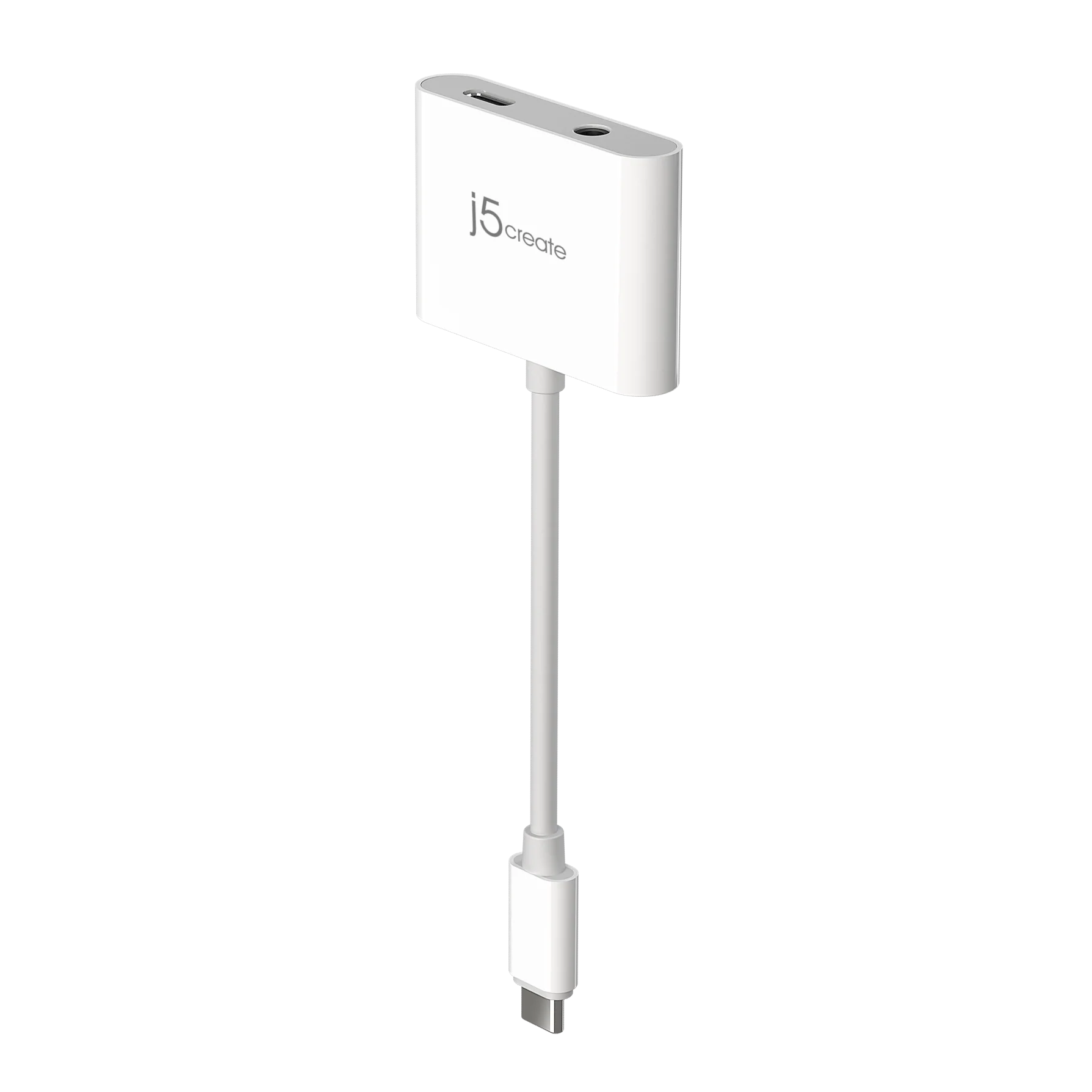J5Create JCA122 USB-C to 3.5mm Audio with PD Adapter