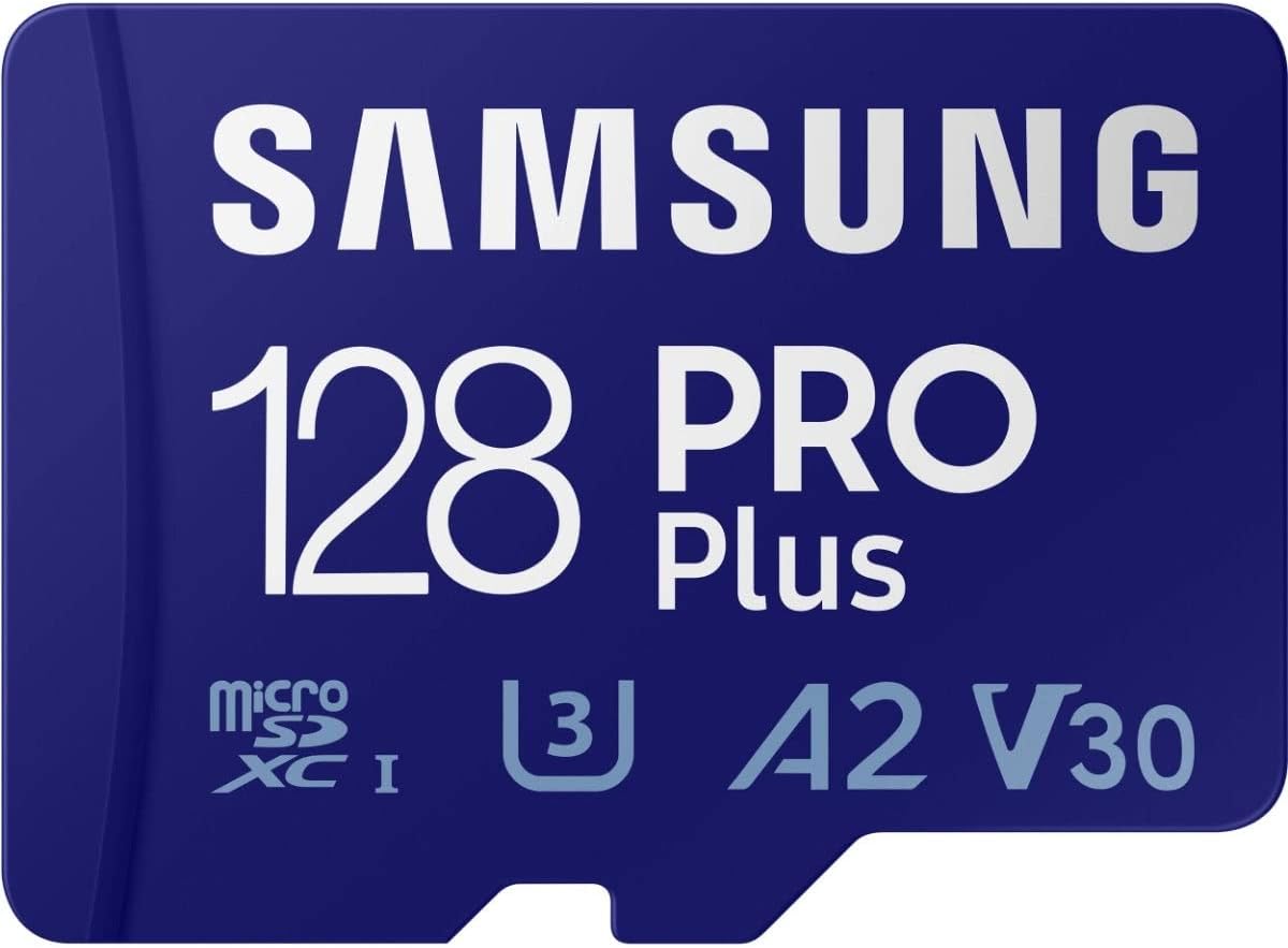 Samsung MB-MD128KA/APC Pro Plus MicroSD Card, 128GB
