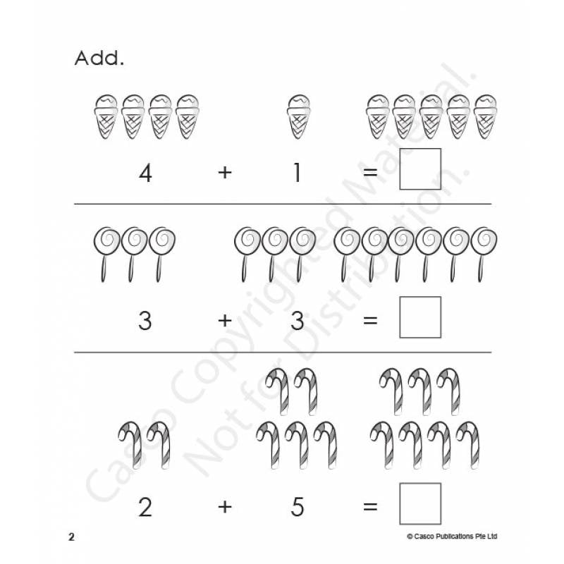 Step by Step Early Math Skills Book 8: Addition & Substraction to 10 (for Ages 4-5)