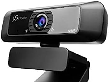 J5Create JVCU100 USB HD Webcam with 360 Degree Rotation, Black