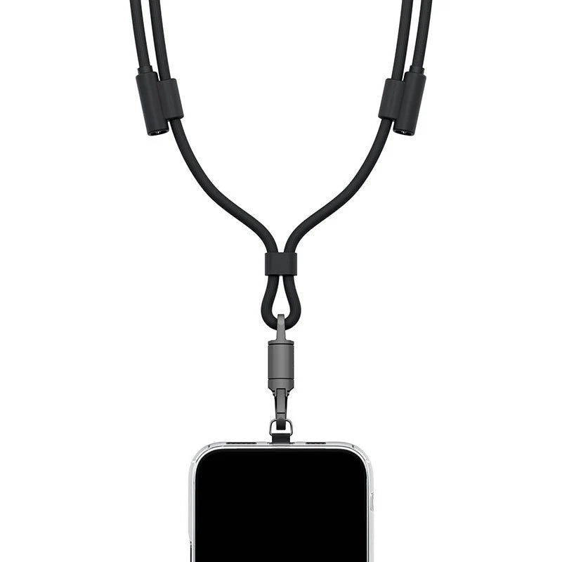 Energea Lasso Lanyard C-C Cable 240W 1.5M (Black)