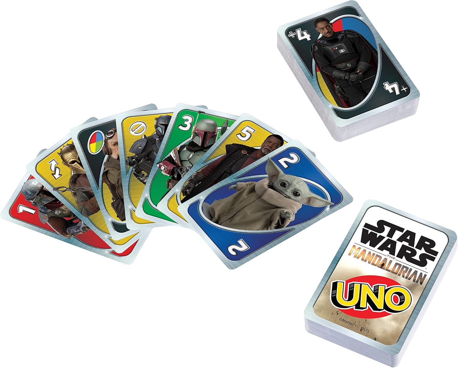 MATTEL UNO STAR WARS THE MANDALORIAN