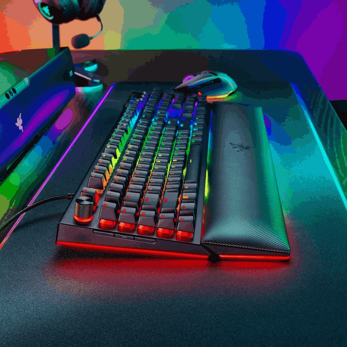 Razer BlackWidow V4 Pro Mechanical Gaming Keyboard (Green Switch)